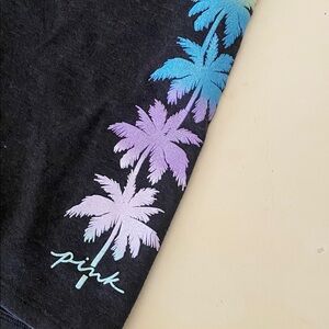 PINK Victoria's Secret Black High-Waist Bike Shorts